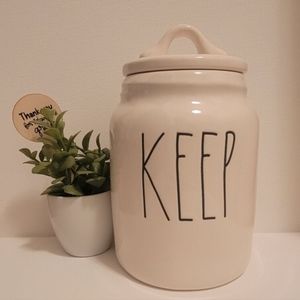 Rae Dunn Baby Farmhouse Canister Keep